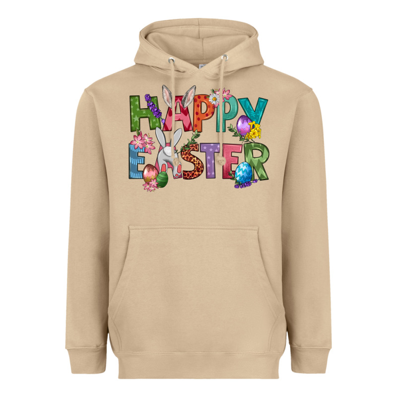 Western Happy Easter Heavyweight Hoodie by BundleAndBundleShop | Teevron