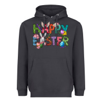 Smoke Western Happy Easter Heavyweight Hoodie - BundleAndBundleShop