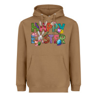 Toasted Coconut Western Happy Easter Heavyweight Hoodie - BundleAndBundleShop