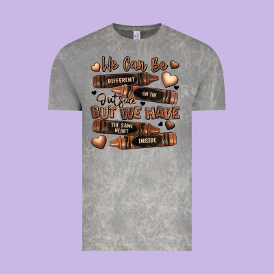 We Can Be Different On The Outside But We Have The Vintage Tee Designed By Lillyallendesigns