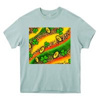 Arona st patricks coin and shamrock Heavy Core Tee - AdoDesignShop