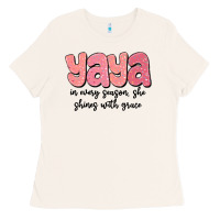 Bone yaya in every season, she shines with grace Ladies Tee - MaliasSmallBusiness