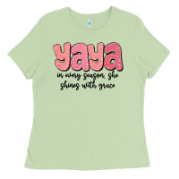 Matcha yaya in every season, she shines with grace Ladies Tee - MaliasSmallBusiness