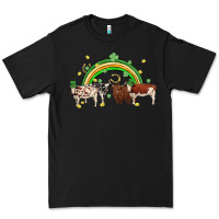 Black cow st patrick days Premium Tee - MaliasSmallBusiness