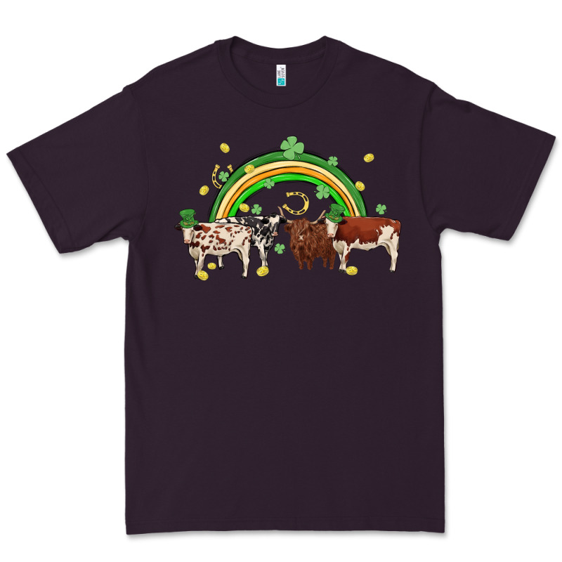 Cow St Patrick Days Premium Tee by MaliasSmallBusiness | Teevron