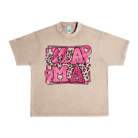 French Oak Breast Cancer Awareness mama Urban Heavy Tee - LillyAllenDesigns
