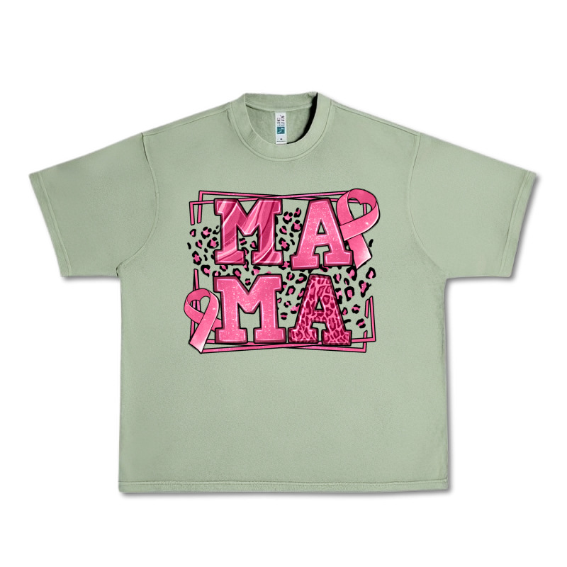 Breast Cancer Awareness Mama Urban Heavy Tee by LillyAllenDesigns | Teevron