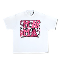 White Breast Cancer Awareness mama Urban Heavy Tee - LillyAllenDesigns