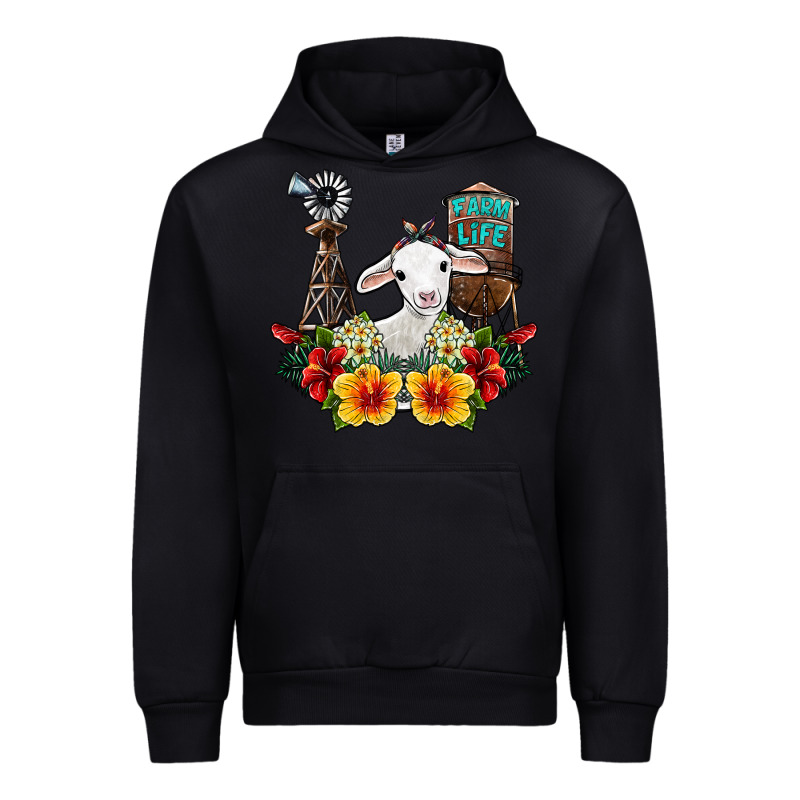 Farm Life Sheep Urban Hoodie by SublimationCraftShop | Teevron