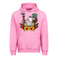 Fuchsia Pink farm life sheep Urban Hoodie - SublimationCraftShop