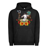 Pigment Black farm life sheep Urban Hoodie - SublimationCraftShop