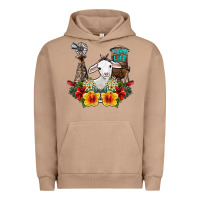 Pigment Burro farm life sheep Urban Hoodie - SublimationCraftShop