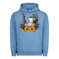 Pigment Pebble Blue farm life sheep Urban Hoodie - SublimationCraftShop