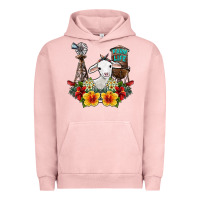 Pigment Salmon farm life sheep Urban Hoodie - SublimationCraftShop