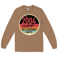 15th Birthday Gift Vintage 2004 Long Sleeve Tee | Teevron