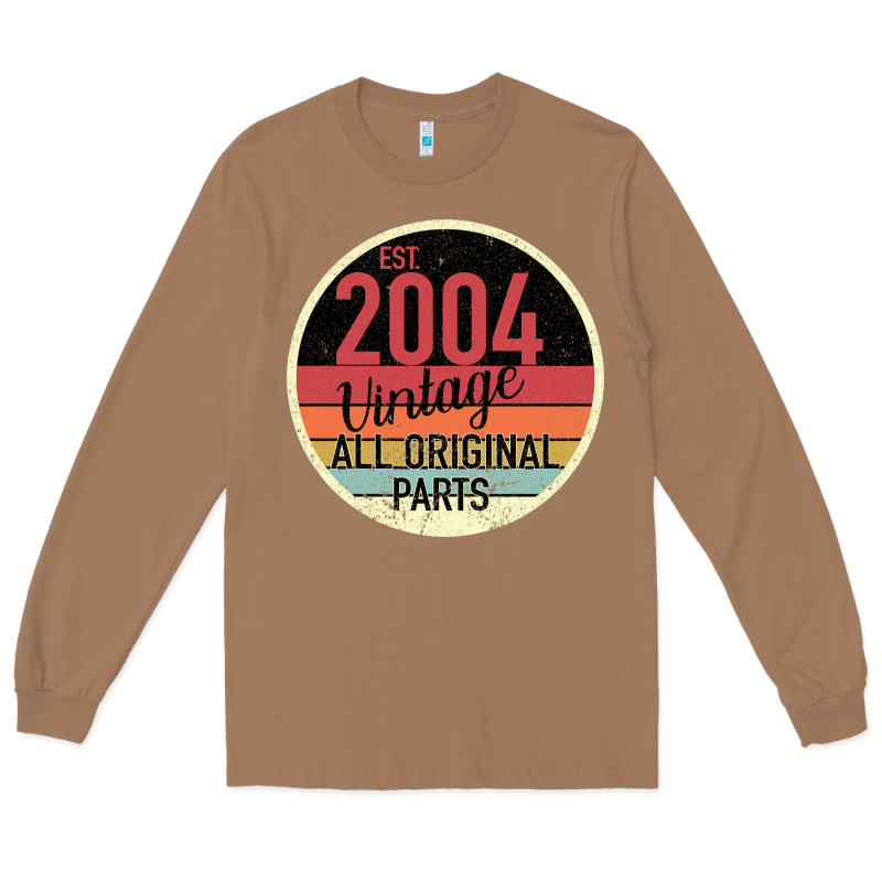 15th Birthday Gift Vintage 2004 Long Sleeve Tee by Bettercallsaul | Teevron