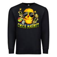 Black chick magnet Premium Sweatshirt - FaDigitalArtStudio