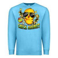 Ocean Blue chick magnet Premium Sweatshirt - FaDigitalArtStudio