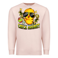 Pale Pink chick magnet Premium Sweatshirt - FaDigitalArtStudio
