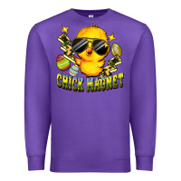 Purple chick magnet Premium Sweatshirt - FaDigitalArtStudio