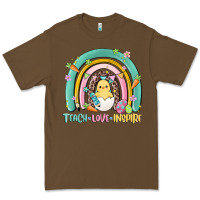 Cacao teach love inspire rainbow Premium Tee - MaliasSmallBusiness