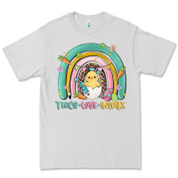 Dove Grey teach love inspire rainbow Premium Tee - MaliasSmallBusiness