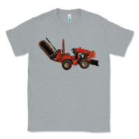 Heather Grey red ditch witch Classic Tee - LillyAllenDesigns