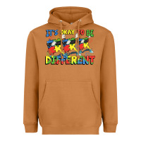Meerkat It's okay to be different Autism Heavyweight Hoodie - FaDigitalArtStudio