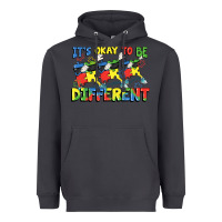 Smoke It's okay to be different Autism Heavyweight Hoodie - FaDigitalArtStudio