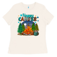 Bone happy camper Ladies Tee - MaliasSmallBusiness
