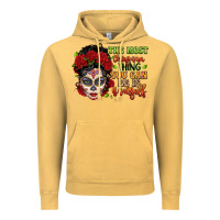 Vintage Mustard the most chingona thing you can be is yourself sug Vintage Hoodie - LillyAllenDesigns