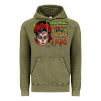 Vintage Olive the most chingona thing you can be is yourself sug Vintage Hoodie - LillyAllenDesigns
