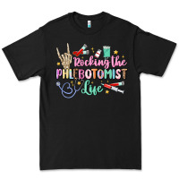Black rocking the phlebotomist life Premium Tee - MaliasSmallBusiness