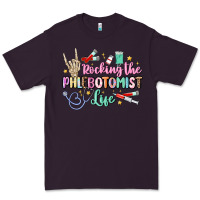 Plum rocking the phlebotomist life Premium Tee - MaliasSmallBusiness
