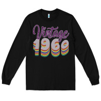 Black Vintage 1960 Long Sleeve Tee - Bettercallsaul