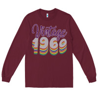 Burgundy Vintage 1960 Long Sleeve Tee - Bettercallsaul