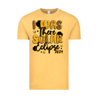 Vintage Mustard i was there solar eclipse 2024 Vintage Tee - LillyAllenDesigns