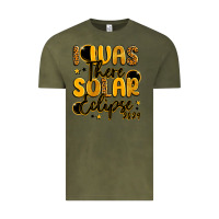 Vintage Olive i was there solar eclipse 2024 Vintage Tee - LillyAllenDesigns