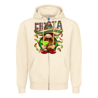 Sandshell Fiesta gnome with tacos Mexico Zipper Hoodie - HowdyJamesFarm