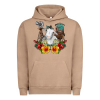 Pigment Burro farm life sheep Urban Hoodie - SublimationCraftShop