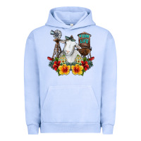 Farm Life Sheep Urban Hoodie | Teevron
