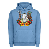Pigment Pebble Blue farm life sheep Urban Hoodie - SublimationCraftShop