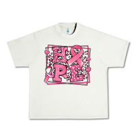 Pistachio Western Hope Breast Cancer Awareness Ribbon Urban Heavy Tee - LillyAllenDesigns