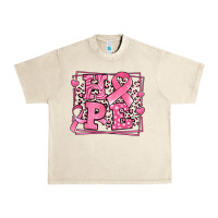 Sandshell Western Hope Breast Cancer Awareness Ribbon Urban Heavy Tee - LillyAllenDesigns