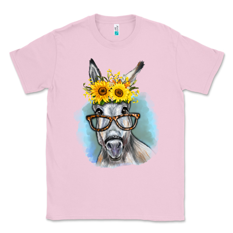 Sunflower Glasses Donkey Classic Tee by RanaPortraitStore | Teevron