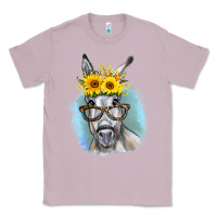 Lilac Sunflower Glasses Donkey Classic Tee - RanaPortraitStore