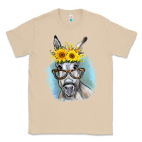 Mushroom Sunflower Glasses Donkey Classic Tee - RanaPortraitStore