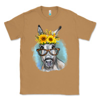 Toasted Coconut Sunflower Glasses Donkey Classic Tee - RanaPortraitStore