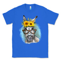 True Royal Sunflower Glasses Donkey Classic Tee - RanaPortraitStore