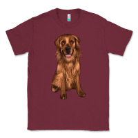 Burgundy labrador Classic Tee - JahusDesignShop